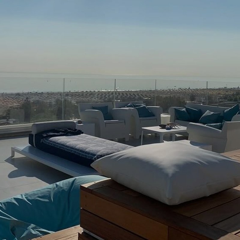 Vista panoramica attico