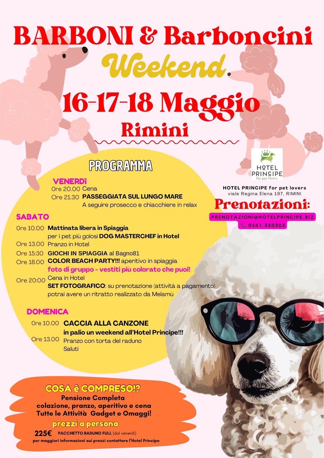 Weekend Barboni & Barboncini