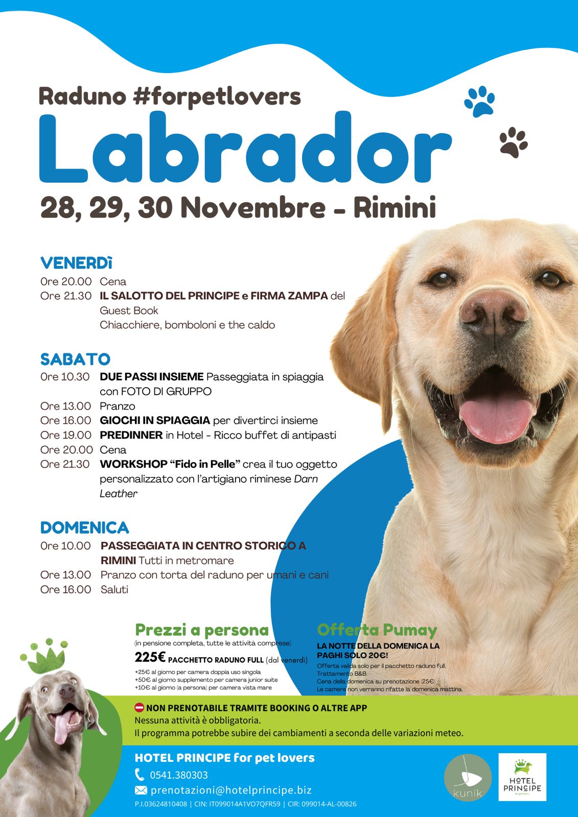Raduno Labrador a Rimini